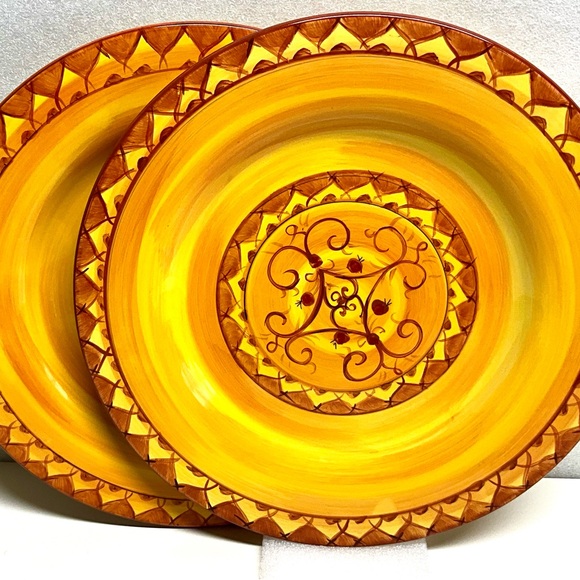 Pier 1 Other - Pier 1 KARISTAN Chop Plate, 13”Earthenware